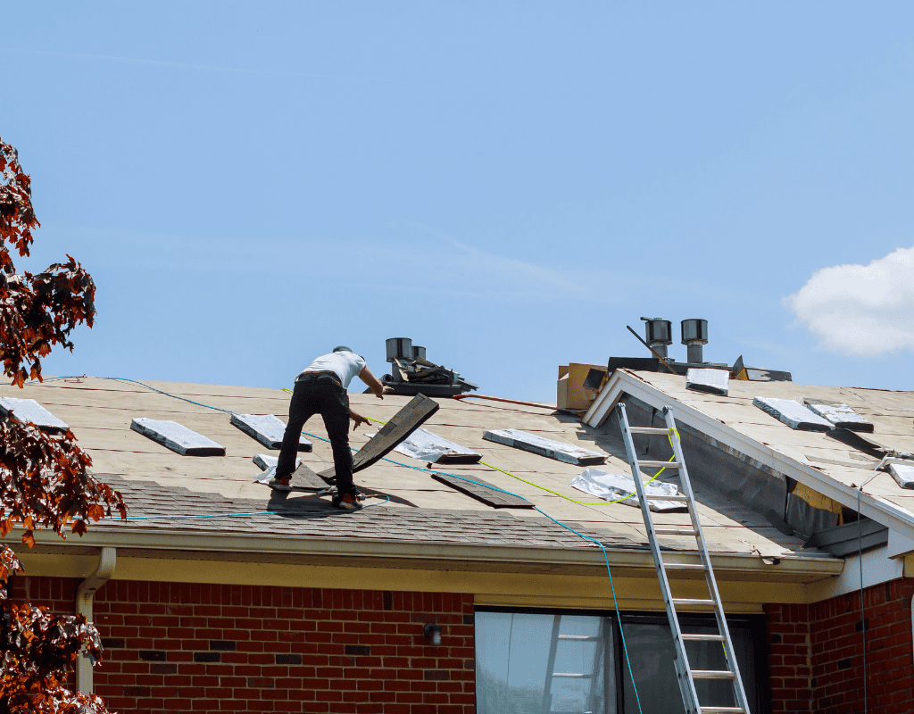 A.M. Roofing & Construction team working on residential and commercial projects in Central Florida