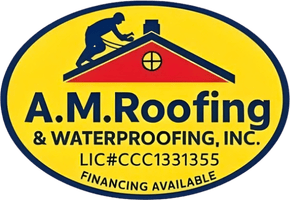 A.M. Roofing & Construction Inc. Logo